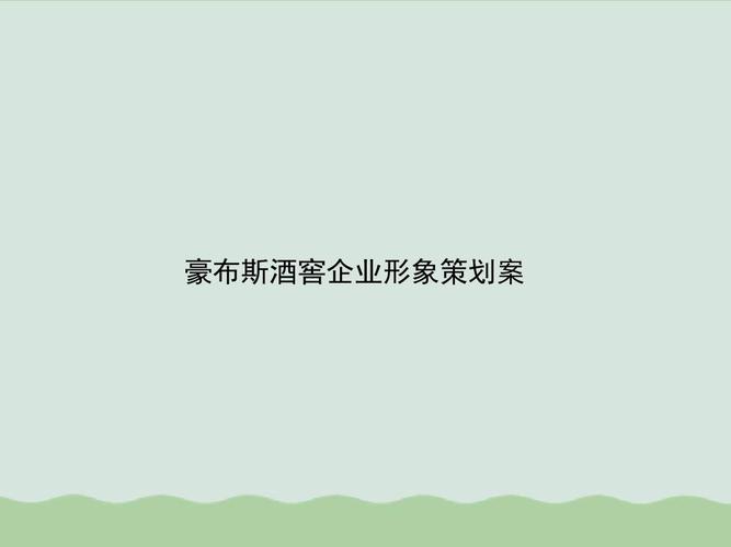 酒窖企业形象策划案资料ppt